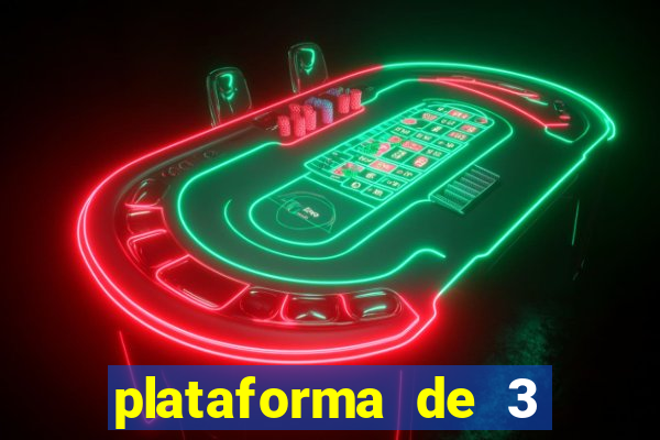 plataforma de 3 reais tigre